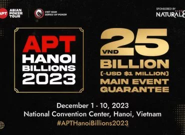 APT Haoi billions 2023 Tournament โป๊กเกอร์ที่การันตีสูงถึงสองหมื่นห้าพันล้าน
